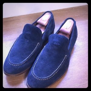 Aldo Blue Suede Dress Shoes